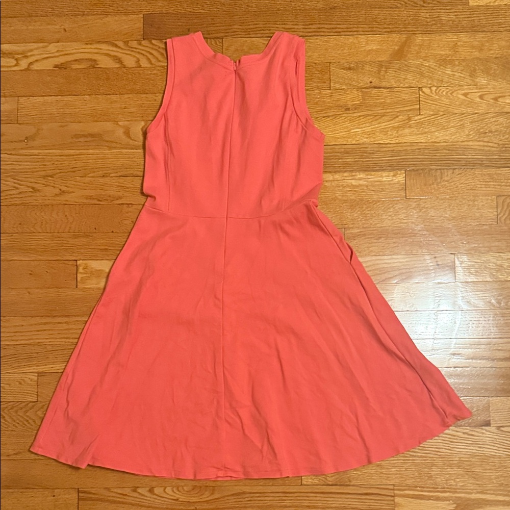 Banana Republic Women Dress 6 Coral Sheath Retro Party Casual Workwear - Picture 3 of 3